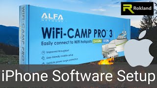 ALFA WiFi Camp Pro 3 & Mini iPhone Software Setup Guide walkthrough screenshot 3