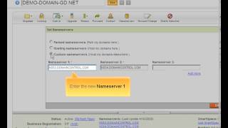 GoDaddy.com  Changing name servers  1  GoDaddy.com screenshot 3