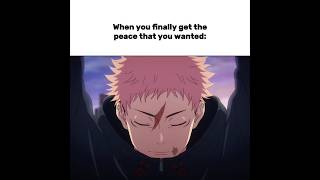 Peace bro🩹 #anime #relatable #jujutsukaisen