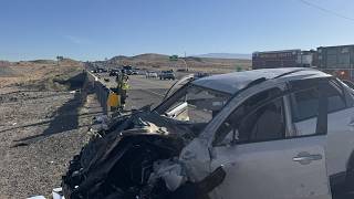 Crashes cause slowdowns on interstates in Albuquerque