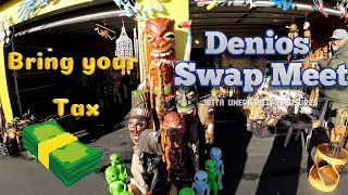 Hunting for eBay inventory at Denios Swap Meet.  Treasure from Indonesia found at the end!!!