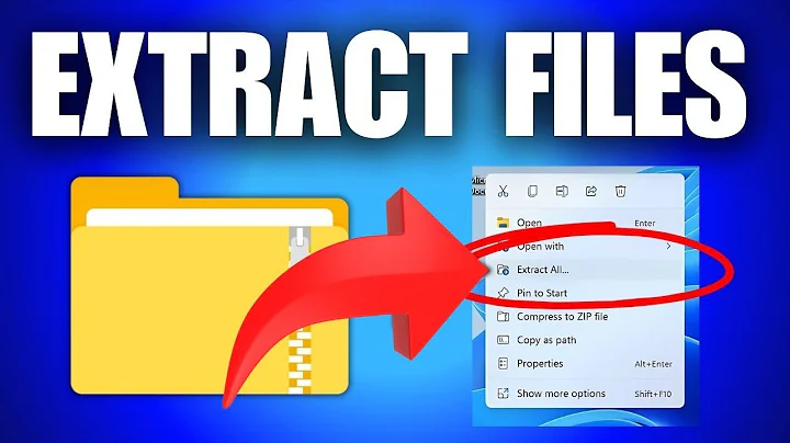 How to Extract Files Without WinRAR or 7-Zip on Windows 10 & 11