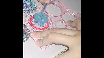 #spirograph #drawing #satisfying #spirography #design #diy #spiroart #designart #reelsvideo