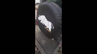 ジムニーシエラ スペアタイヤカバー 9923b-78r30-001 スズキ純正