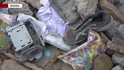 WATCH | At least 10 people killed, dozens feared trapped in collapsed Lagos building in Nigeria