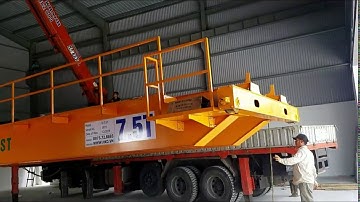 Video lắp đặt cầu trục dầm đôi 7.5 tấn x 16m tại TP. Nam Định