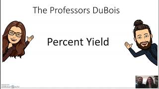 Chapter 3 Lecture 9 Percent Yield