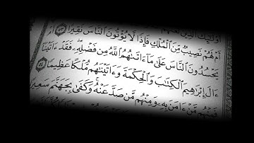 أم يحسدون الناس على ما آتاهم الله من فضله.. | القارئ ياسر الدوسرى