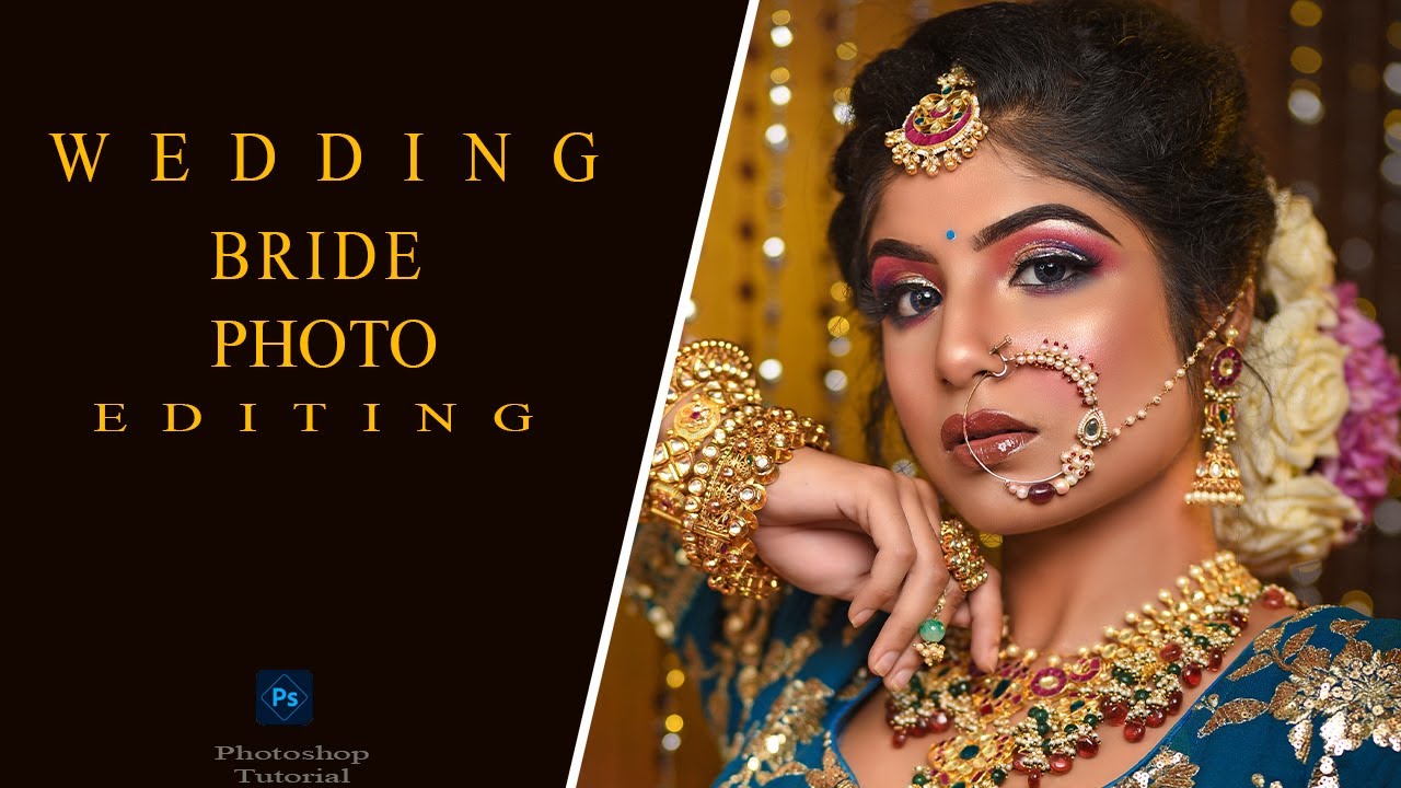 How to Edit Wedding Photos in Photoshop - Skin Texture and Dodge and Burn| Sanam pixel