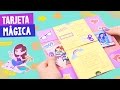 TARJETA MÁGICA DE CUMPLEAÑOS + MI HISTORIA DE YOUTUBE - Semana Crafty ✎ Craftingeek