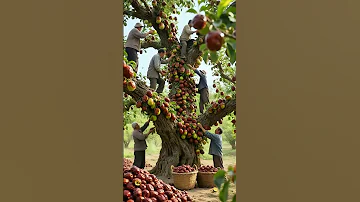 A Big Jujube Tree Farmer Farming Farm Nature Shorts 