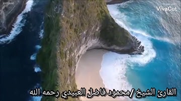 القارئ محمود فاضل العبيدي  رحمه الله تعالى