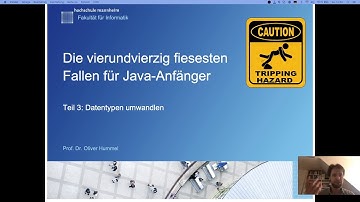 Datentypen umwandeln (Teil 3 der 44 fiesesten Fallen für Java-Anfänger)
