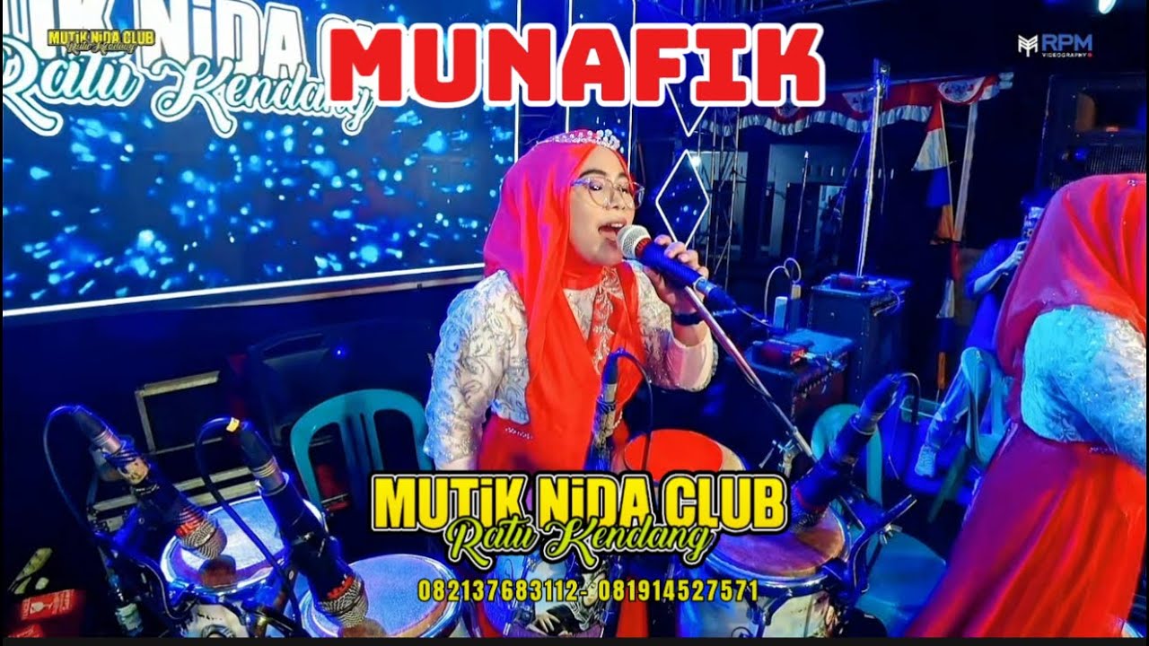 MUNAFIK - HJ MUTIK NIDA LIVE SUMBER WONOTUNGGAL BATANG