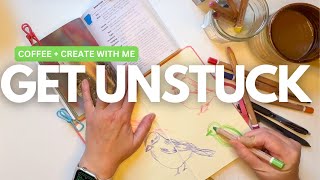 2 Ways to Get Unstuck That Actually Work and Watch Me Draw 🦜🦜🦜