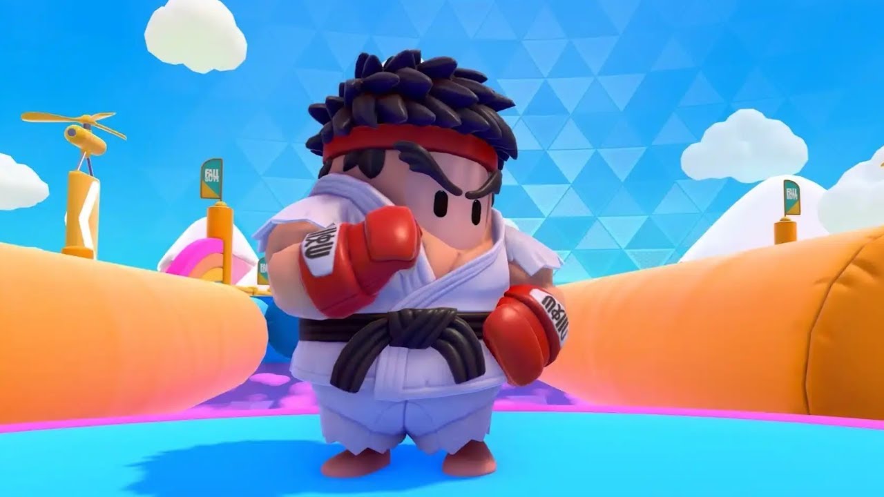 Fall Guys - Here Comes A New Challenger... Ryu, the Street Fighter ...