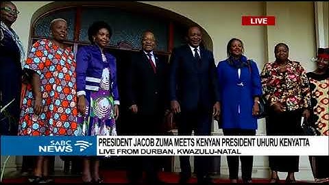 President Jacob Zuma, Uhuru Kenyatta meet for bilateral talks