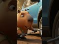 Milo helps the Fox to fix his flat tyre      #youtubeshorts #dance #music #comedy #animation #2026