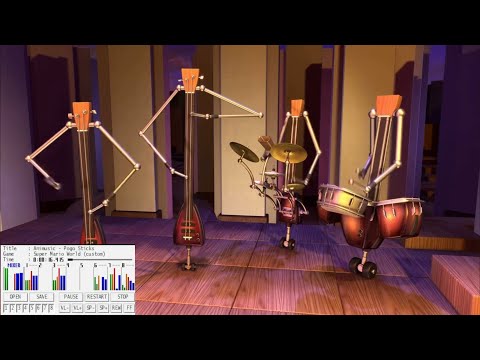 Pogo Sticks (Animusic) - SMW Custom Music