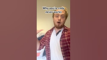 Why your code never works #developer #hacker #collegecoding #learntocode2024