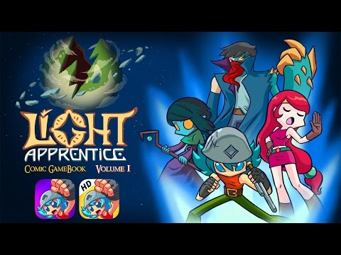 Light Apprentice Comic GameBook - Story Trailer 2017