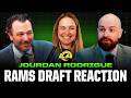 Inside McVay &amp; Snead's Rams Draft Process w/ Jourdan Rodrigue