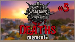 WOW Classic Hardcore Deaths & Moments #5 | WoW Classic | Хардкор Сервера World of Warcraft