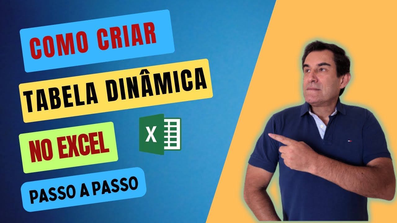 COMO CRIAR UMA TABELA DINÃMICA NO EXCEL - PASSO A PASSO #excel #tabela ...
