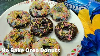 No Bake Oreo Donuts Easy Kids Favourite Recipe