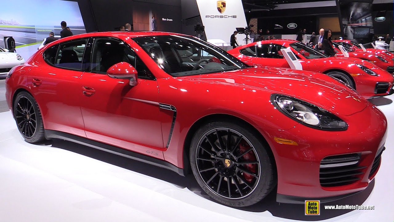 2015 Porsche Panamera Gts Exterior And Interior Walkaround 2015 Detroit Auto Show