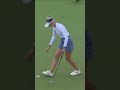 Can it get any better than this??? 🤯 Nelly drains her 4th birdie to take the lead to 8 strokes
