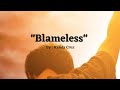 Blameless by randy cruz album as we are