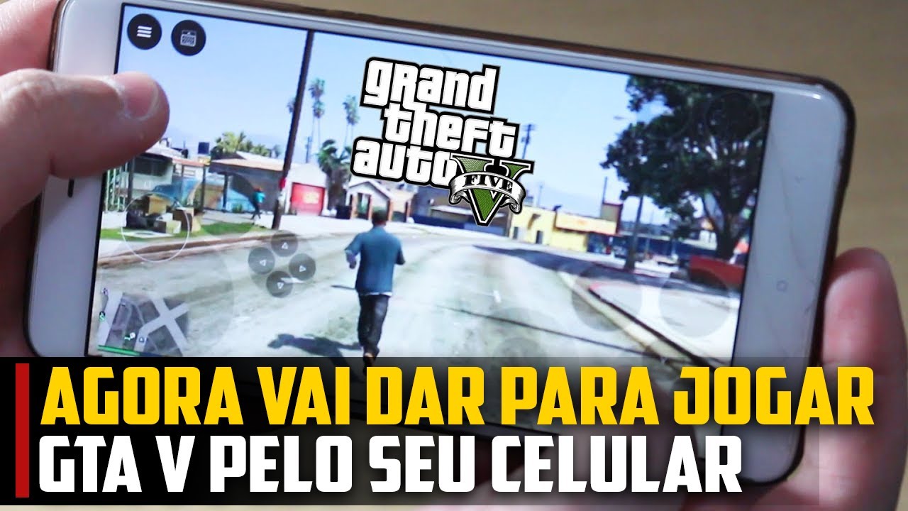 Como jogar GTA V no Celular? (ou em PC Fraco) - Apresento a NOAR Cloud!  RODA O GTA V GRÁTIS DA EPIC! 