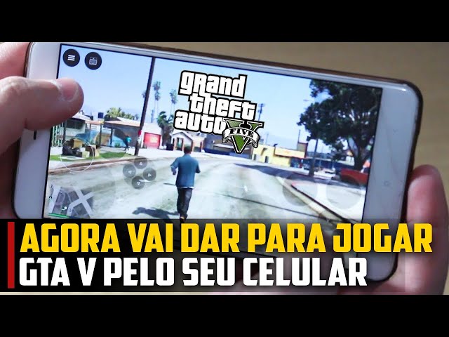 Como jogar GTA V no celular? METODO DEFINITIVO (vale para outros jogos de  PC) NOAR CLOUD 