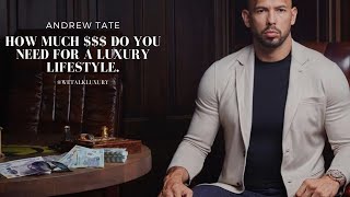 How Much Money Does One Month Cost For A Good Life? | Andrew Tate