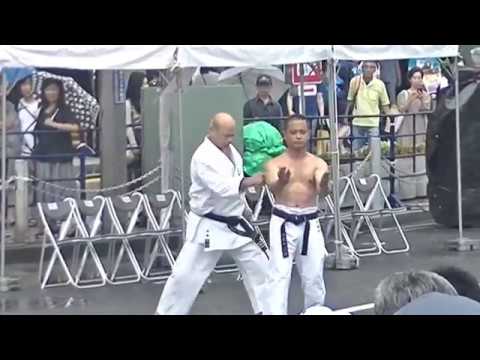 第17回 新宿エイサーまつり2018オープニングアクト沖縄空手