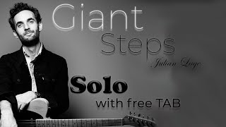 Julian Lage - Giant steps (Solo cover with free tab)