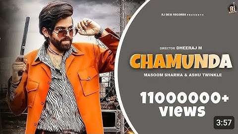 Chamunda (Official Video) | Masoom Sharma, Ashu T | Aman Jaji & Divyanka Sirohi | New Song 2025