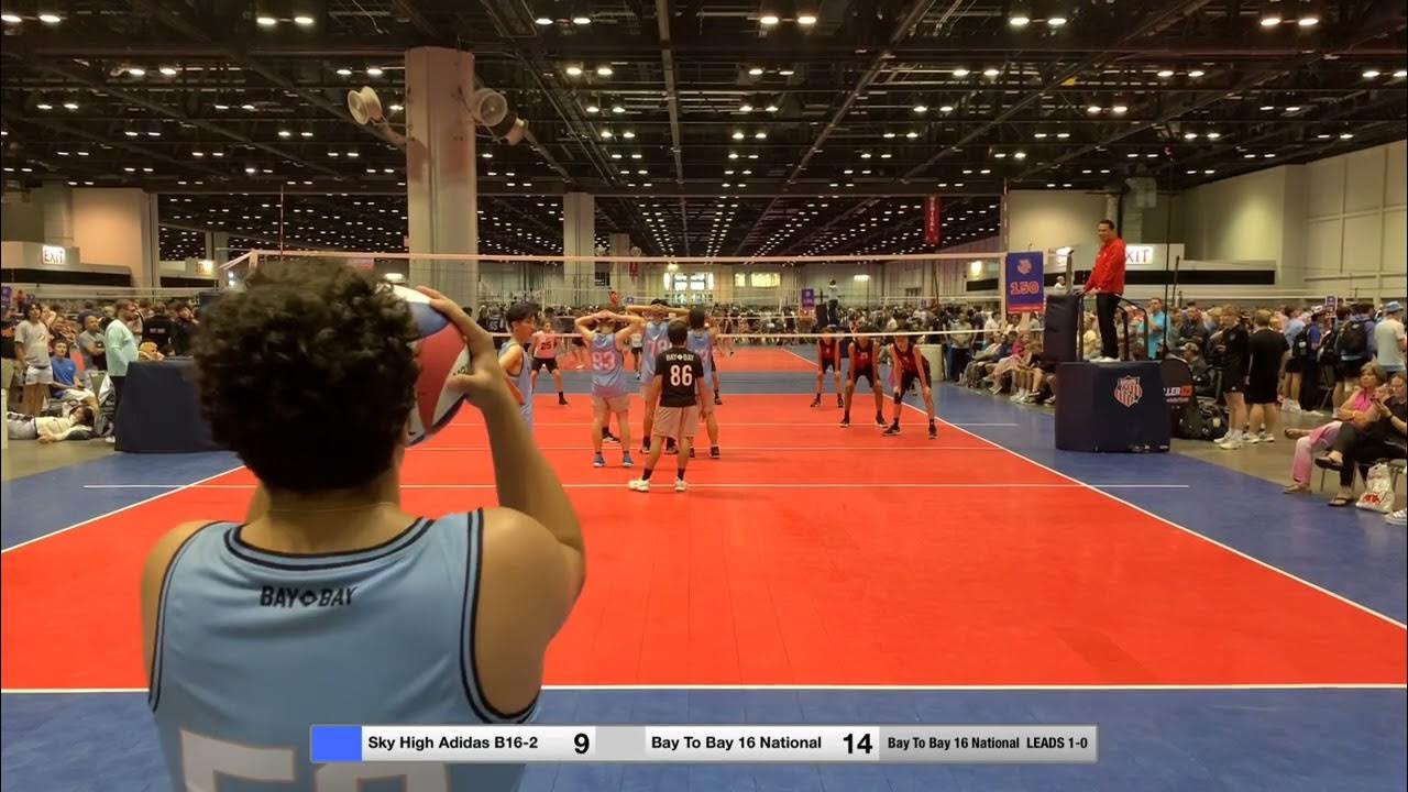 Bay to Bay 16 National v Sky High Adidas B162 set 2 Gold Crossover