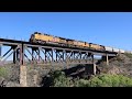 American diesel locomotives  union pacific  vail  arizona  april 2024