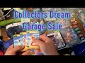 Private collectors garage sale pick games action figures and more