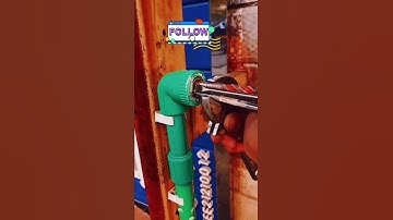 How to remove a broken nibble #fitting #pipe #nibbles