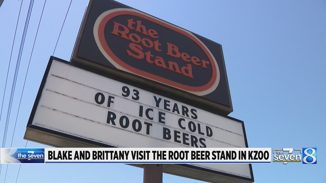 Blake & Britt Around Town: Kalamazoo's Root Beer Stand - YouTube