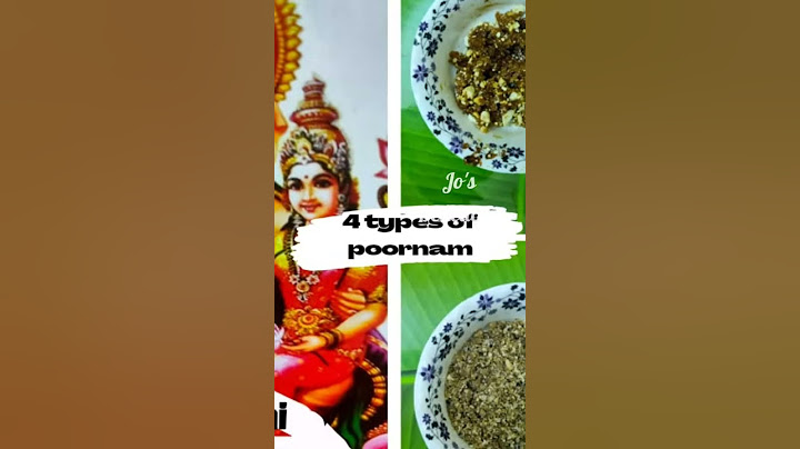 விநாயகர் சதுர்த்தி ஸ்பெஷல் 2020 | 4 types of poornam | paruppu, thengai, ellu ,coconut nuts poornam