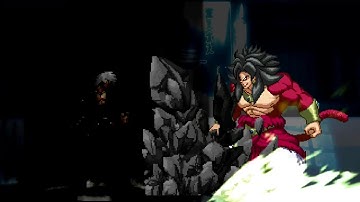 Dark God Nao Remake vs SSJ4 Broly KN