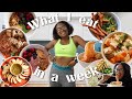 WHAT I EAT IN A WEEK to be happy! | plant-based, healthy, and realistic
