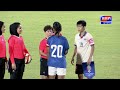 ការប្រកួតកីឡាស៊ីហ្គេម វិញ្ញាសាបាល់ទាត់នារី រវាង កម្ពុជា ប្រកួតជាមួយ ថៃ