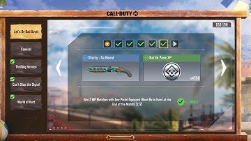 Call of Duty Mobile Win 2 MP Matches with Any Pistol Equipped (Must Be in Hand at the End of the M).
