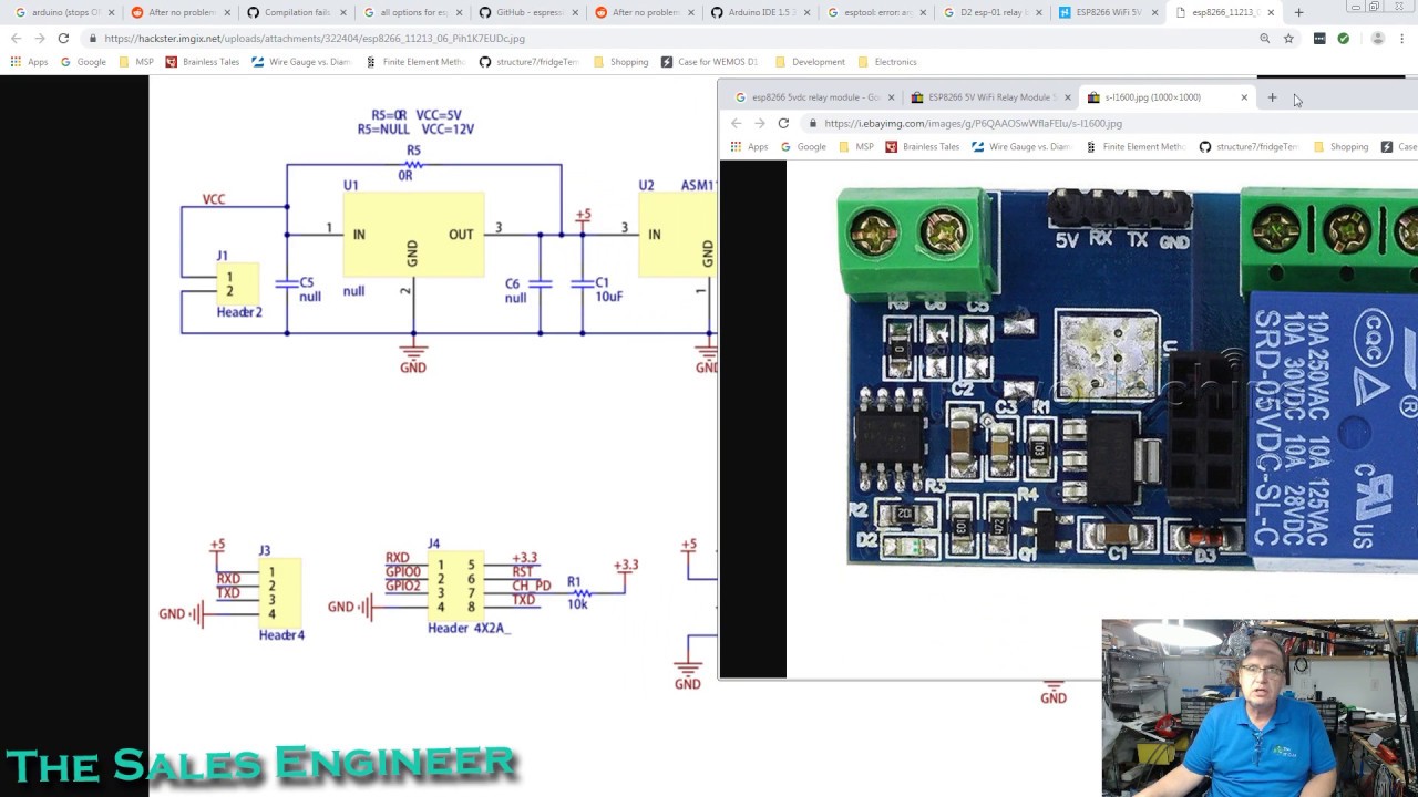 #093 ESP-01 ESP8266 Relay Module Modification (FIX!) - YouTube