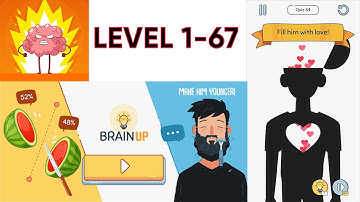 Brain Up - Walkthrough By Azura Global Part 1 Level 1 - 67 New Puzzle Game